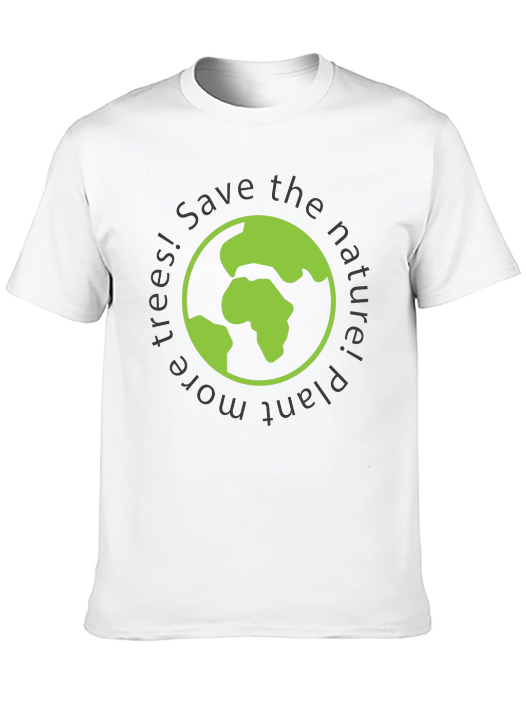Eco-Friendly Save Nature Graphic Tee