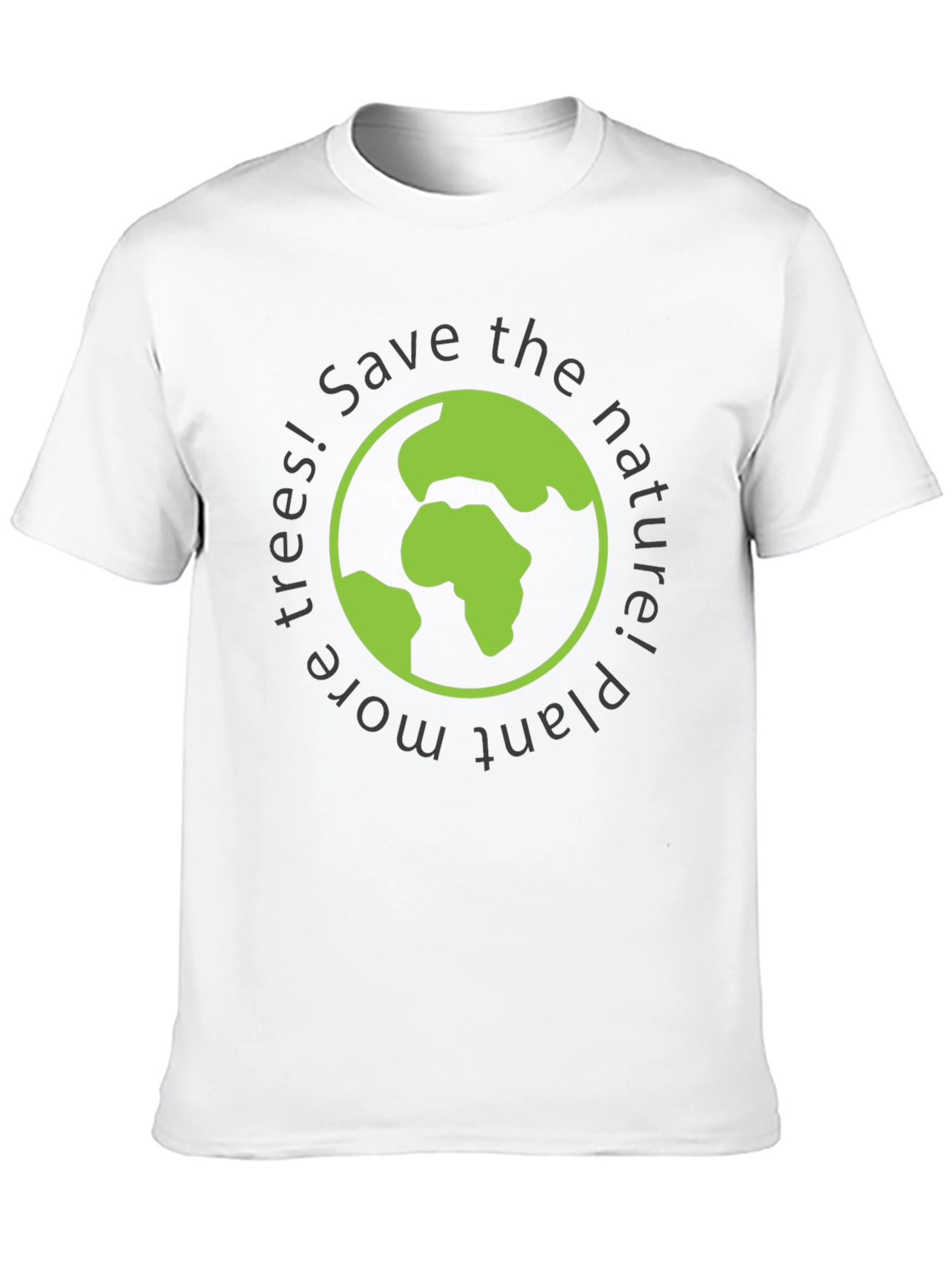 Eco-Friendly Save Nature Graphic Tee