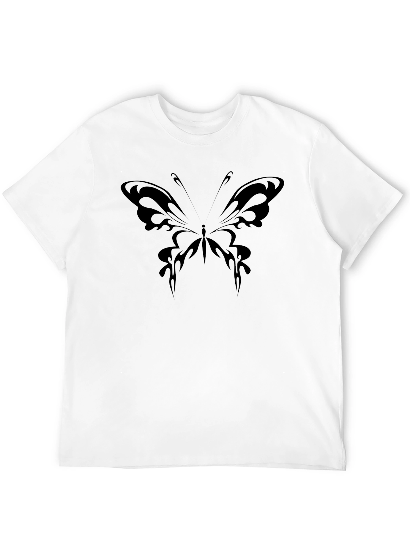 Black Butterfly Graphic Tee - Stylish & Unique Design