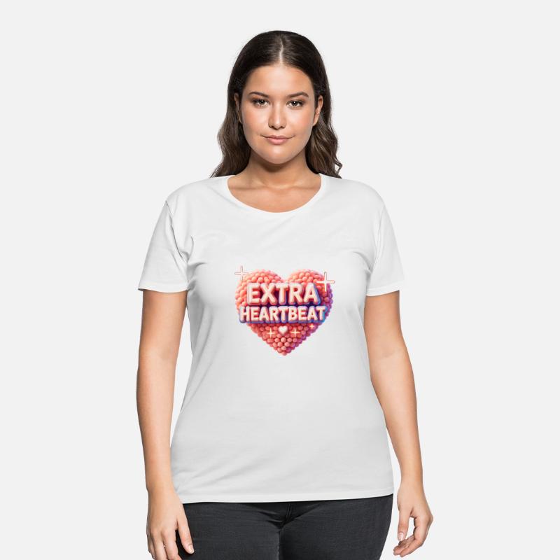 Baby announcement, Heart with “Extra Heart” text