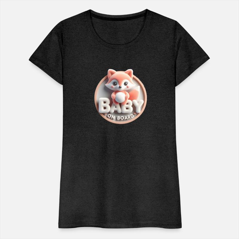 Baby on Board Announcement - Fox-Themed Design