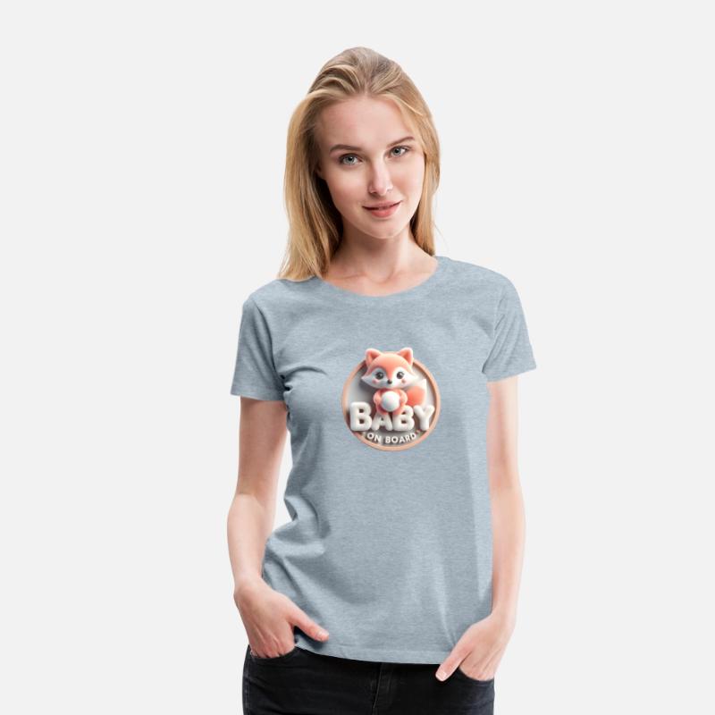 Baby on Board Announcement - Fox-Themed Design