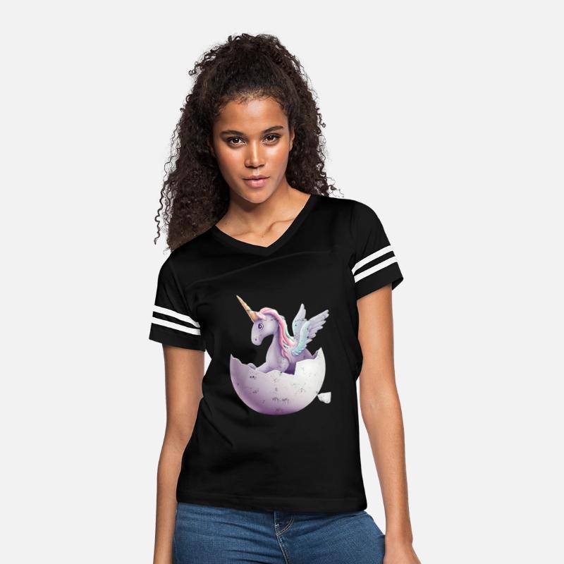 Baby unicorn hatches from egg