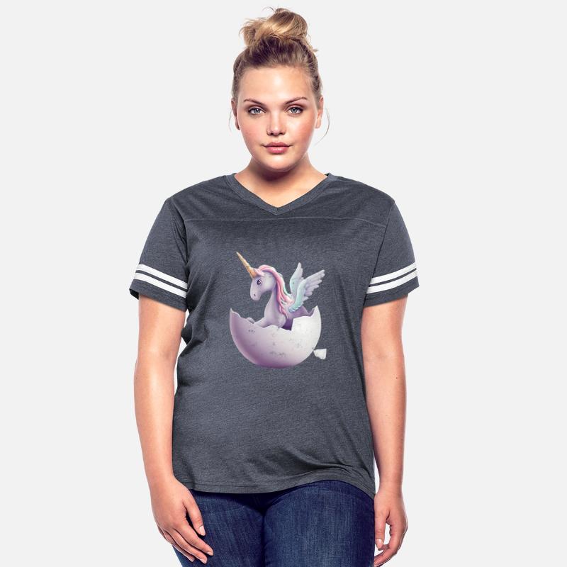 Baby unicorn hatches from egg