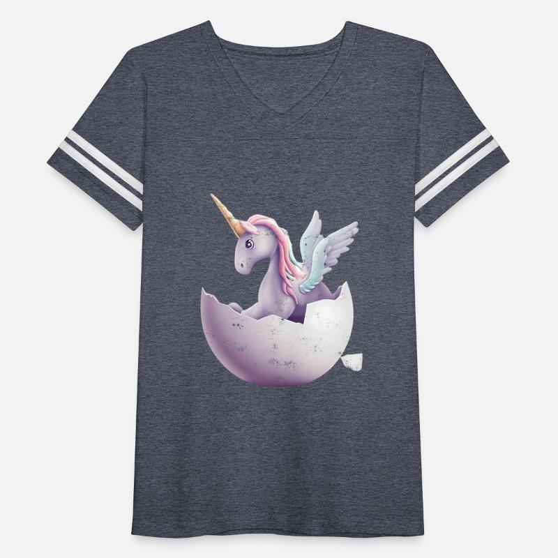 Baby unicorn hatches from egg