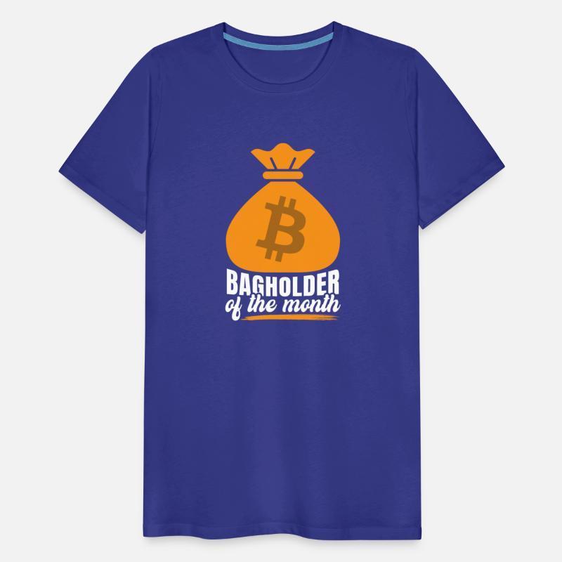 Bag Holder Of The Month Crypto Currency T-Shirt