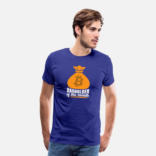 Bag Holder Of The Month Crypto Currency T-Shirt
