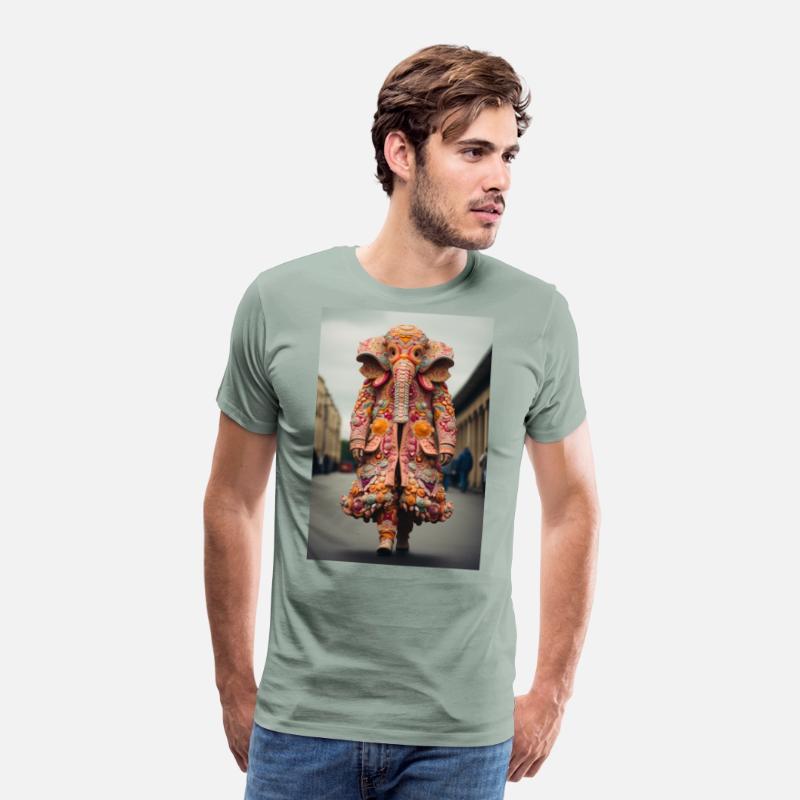 Baroque Styled Elephant - Fashion Week