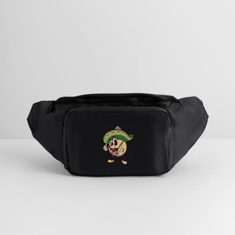 baseball cartoon wearing sombrero with thumb up