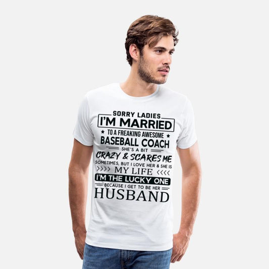 Baseball Coach Funny Saying For Husband