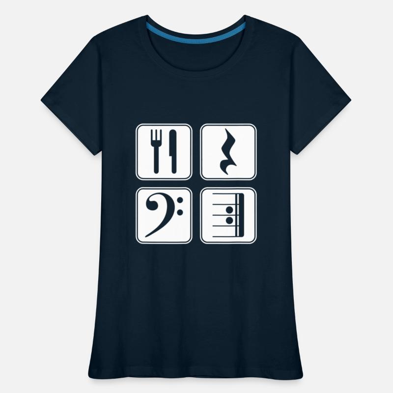 Bass Clef Eat Rest Play Repeat Funny Music