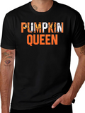Pumpkin Queen Graphic T-Shirt Halloween Costume