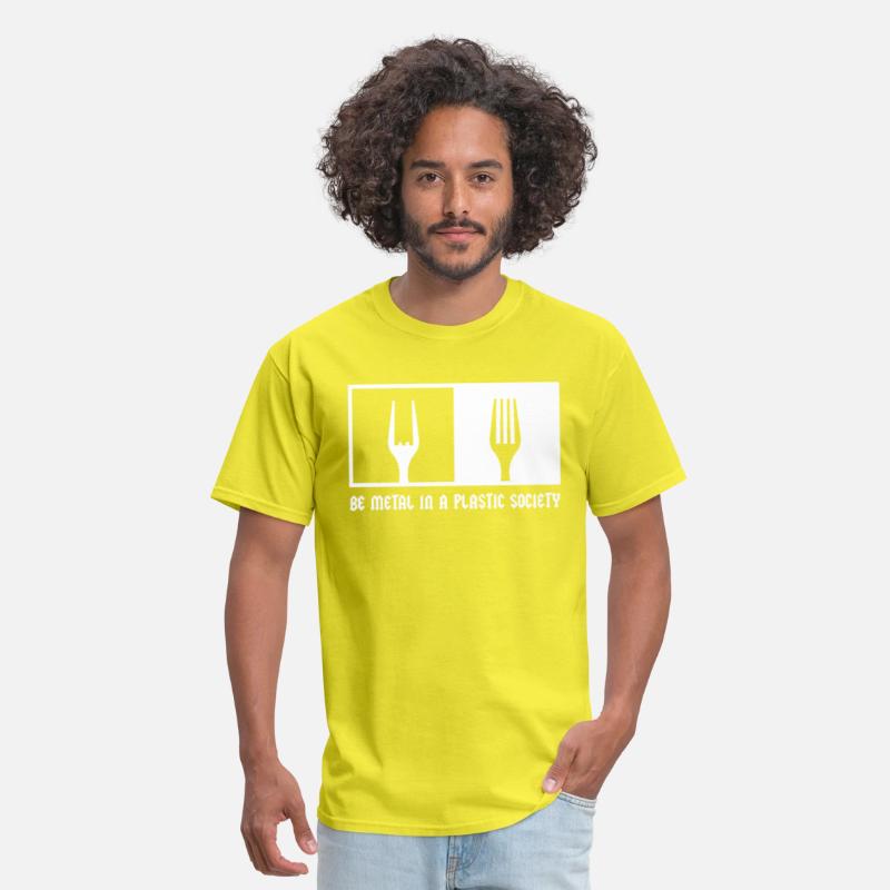 Be Metal In A Plastic Society Rock Music Fan Metal