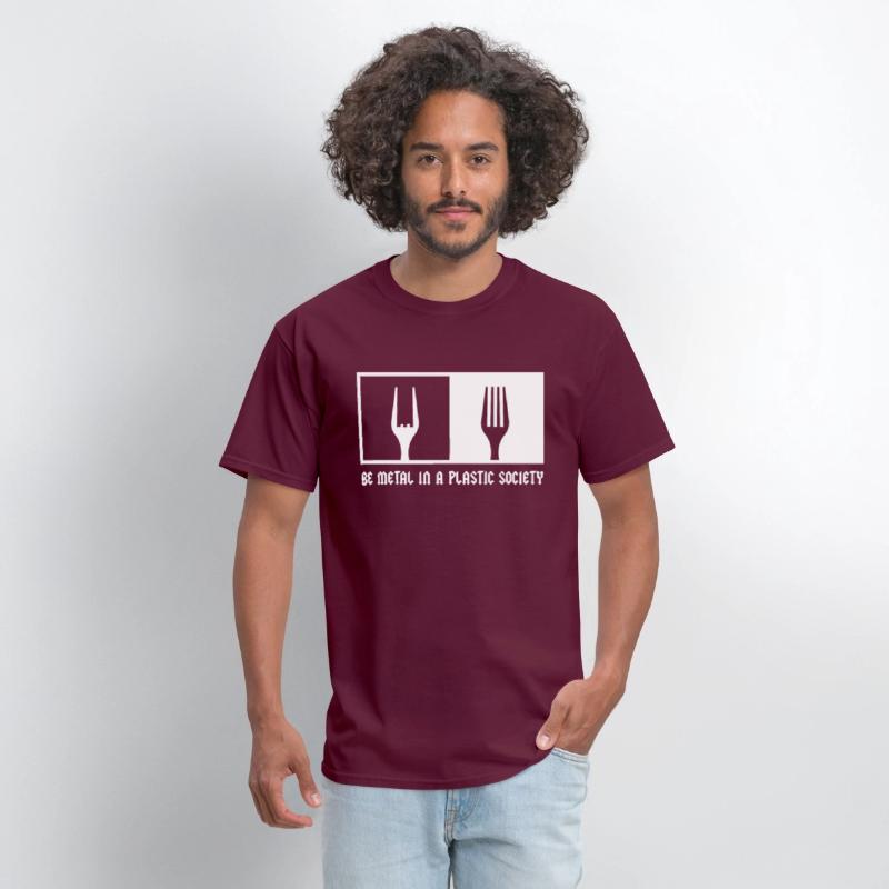 Be Metal In A Plastic Society Rock Music Fan Metal