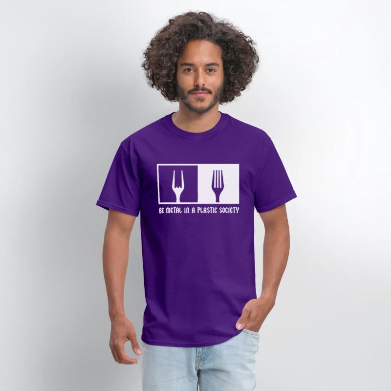 Be Metal In A Plastic Society Rock Music Fan Metal