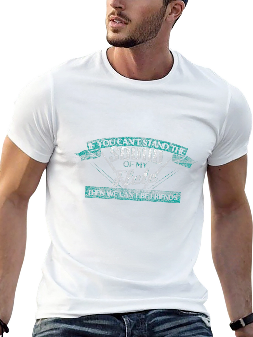 Funny Fishing T-Shirt - Cant Stand The Sound?
