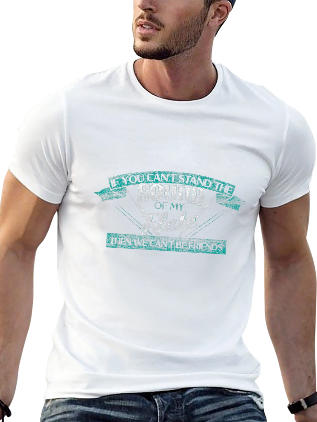 Funny Fishing T-Shirt - Cant Stand The Sound?
