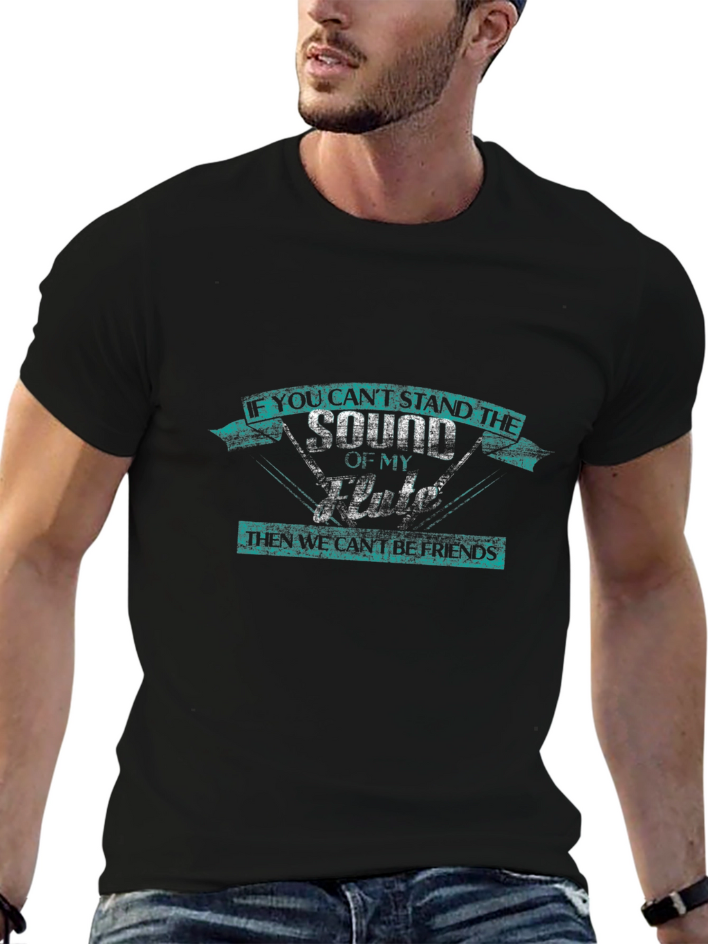 Funny Fishing T-Shirt - Cant Stand The Sound?