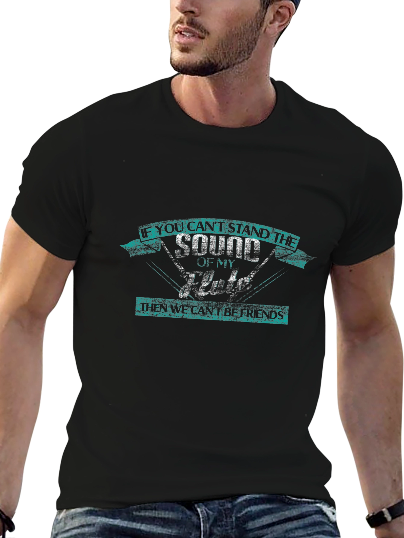 Funny Fishing T-Shirt - Cant Stand The Sound?
