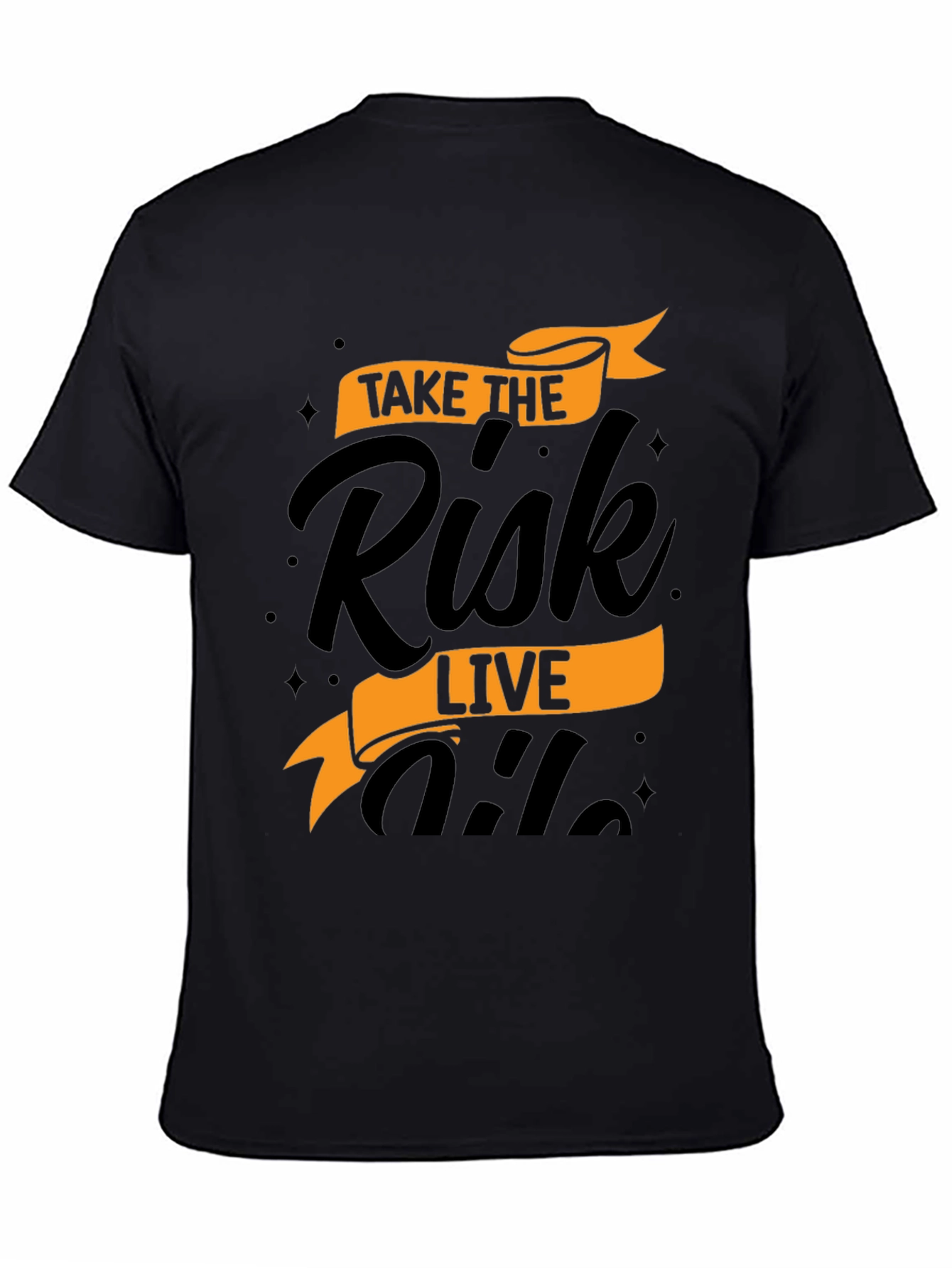 Risk Taker Graphic Tee - Live Life to the Fullest!