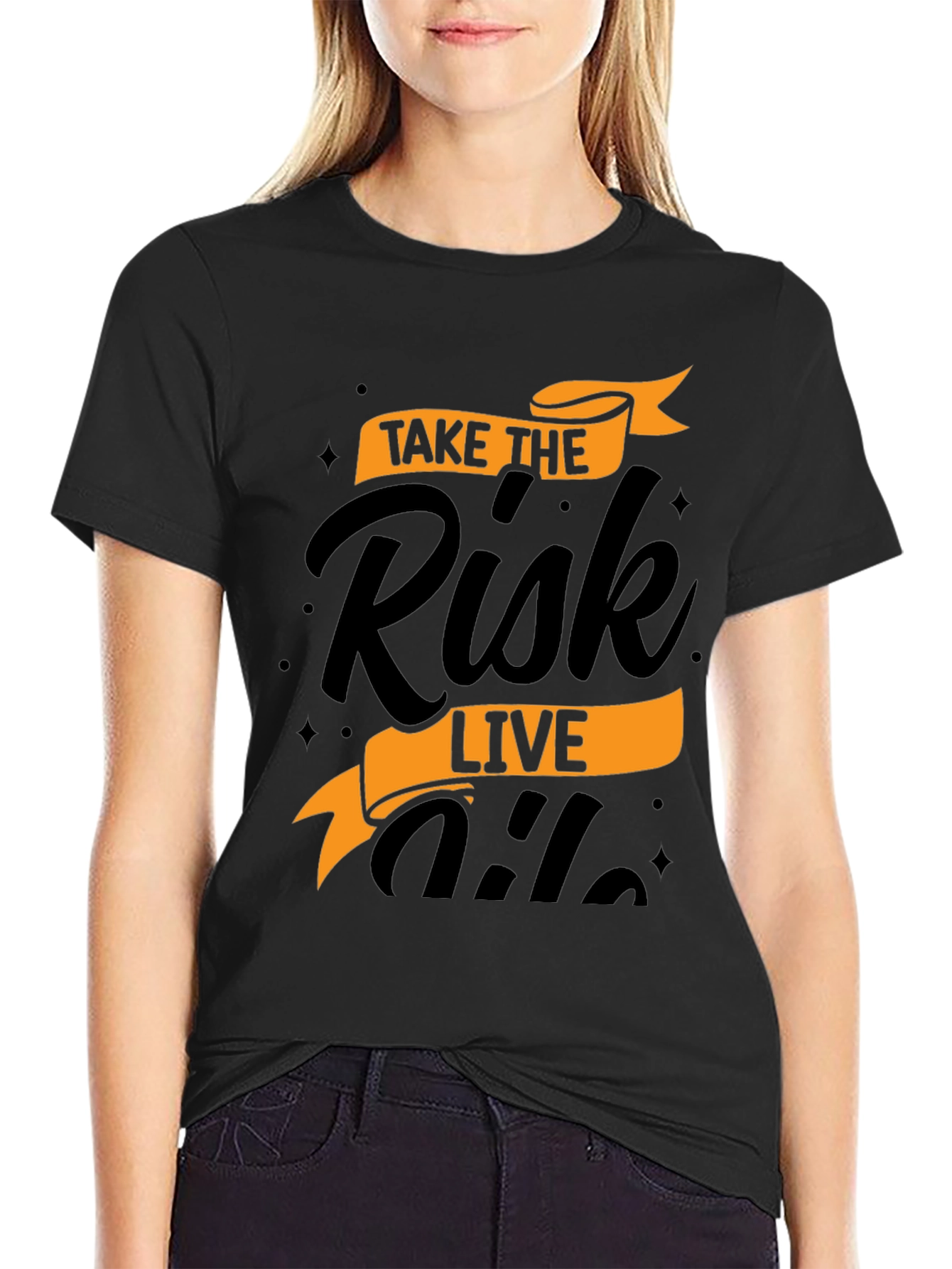 Risk Taker Graphic Tee - Live Life to the Fullest!