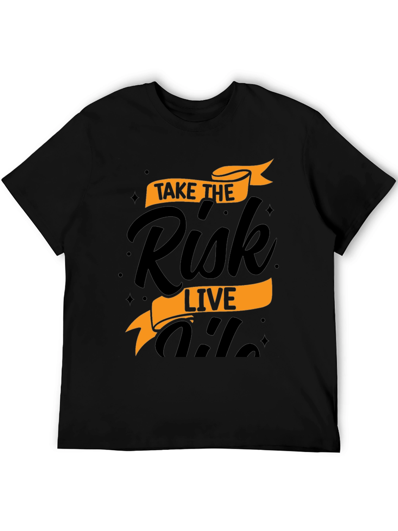 Risk Taker Graphic Tee - Live Life to the Fullest!
