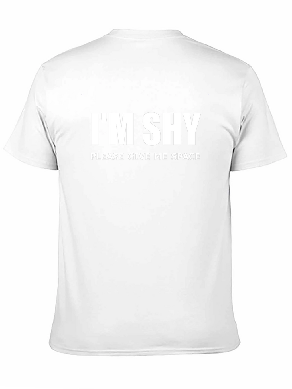 Im Shy Give Me Space Graphic T-Shirt