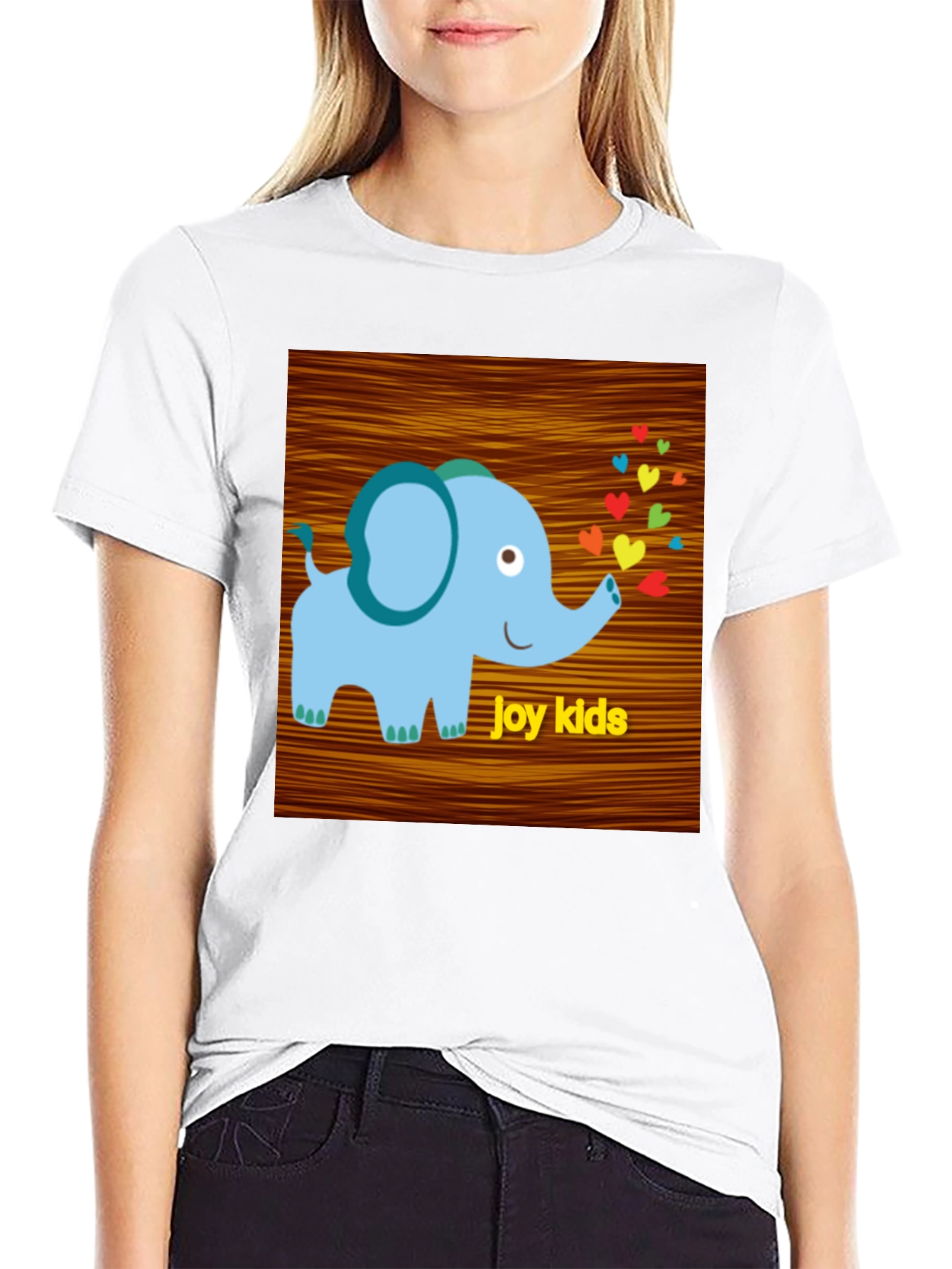 Joy Kids Elephant Graphic Tee
