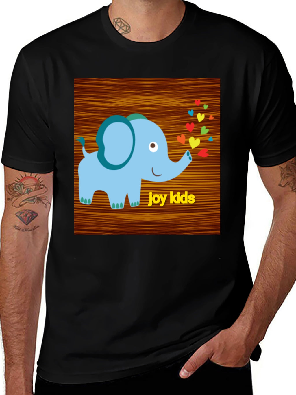 Joy Kids Elephant Graphic Tee