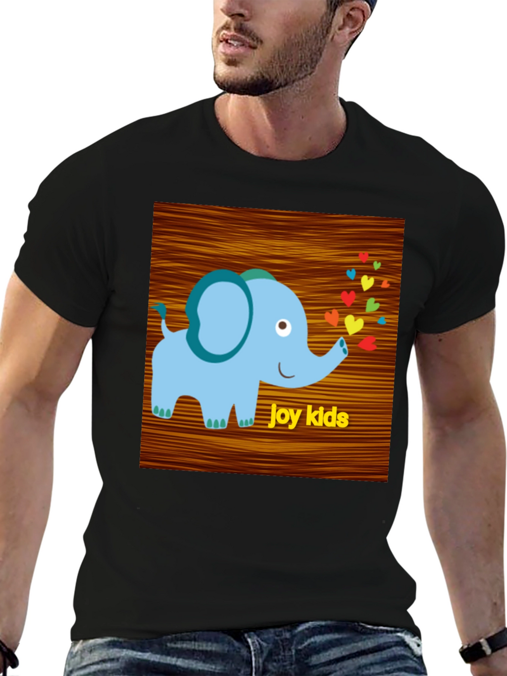 Joy Kids Elephant Graphic Tee