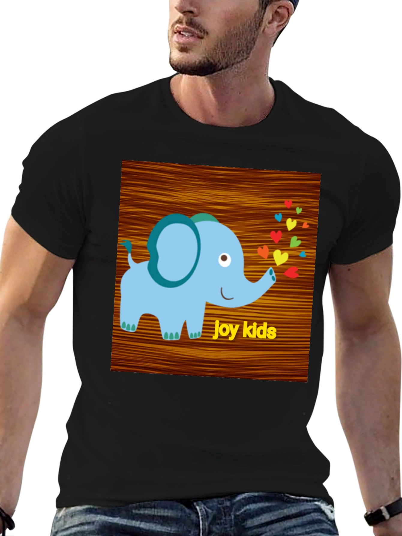 Joy Kids Elephant Graphic Tee