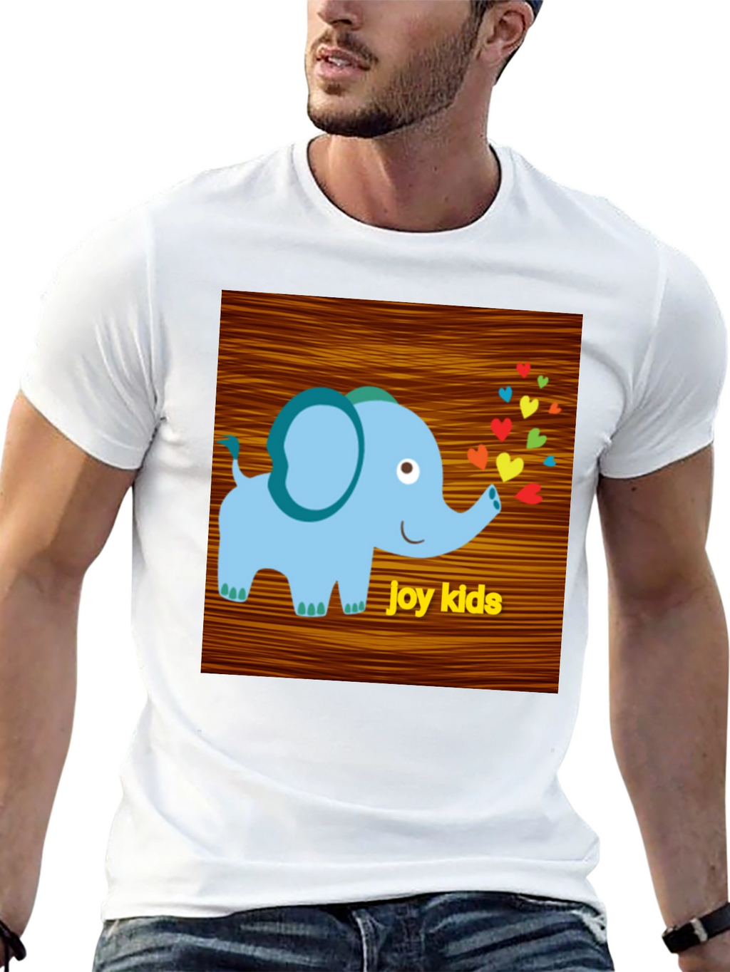 Joy Kids Elephant Graphic Tee