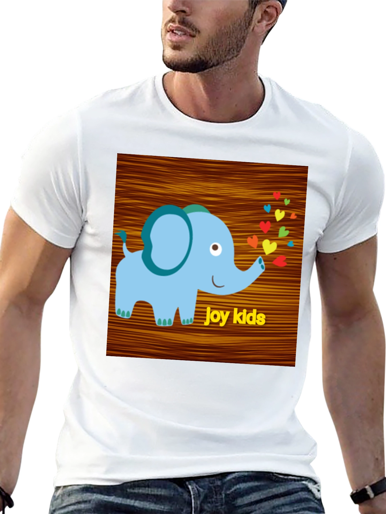 Joy Kids Elephant Graphic Tee