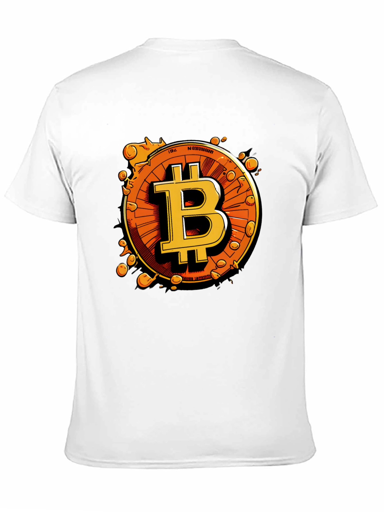 Bitcoin Black T-Shirt Crypto Currency Graphic Tee