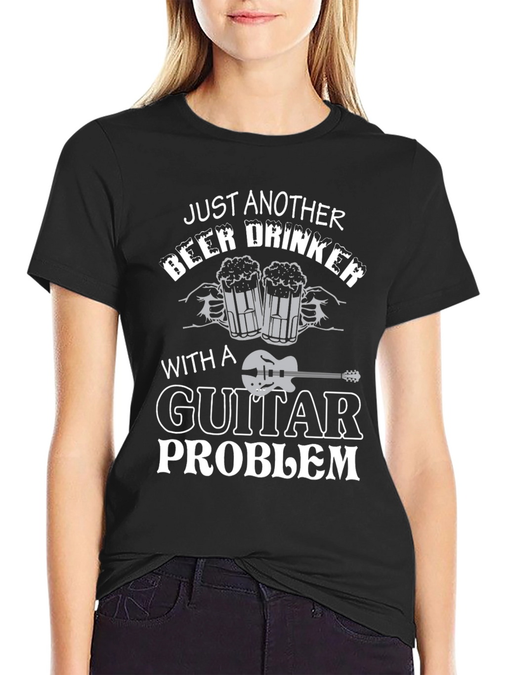 Just Another Beer Drinker with Guitar Problem T-Shirt