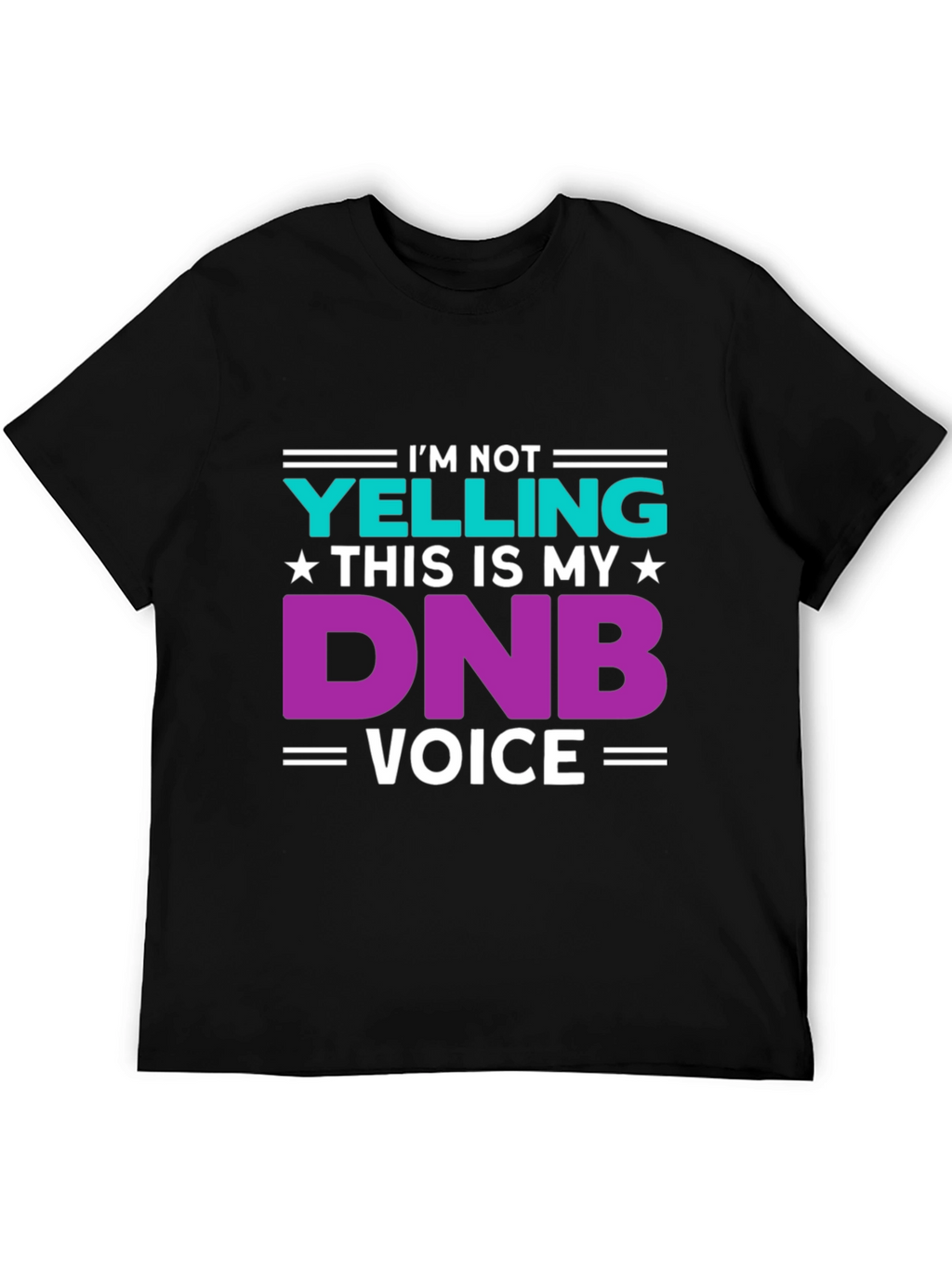 DNB Voice T-Shirt - Funny Rave Music Tee