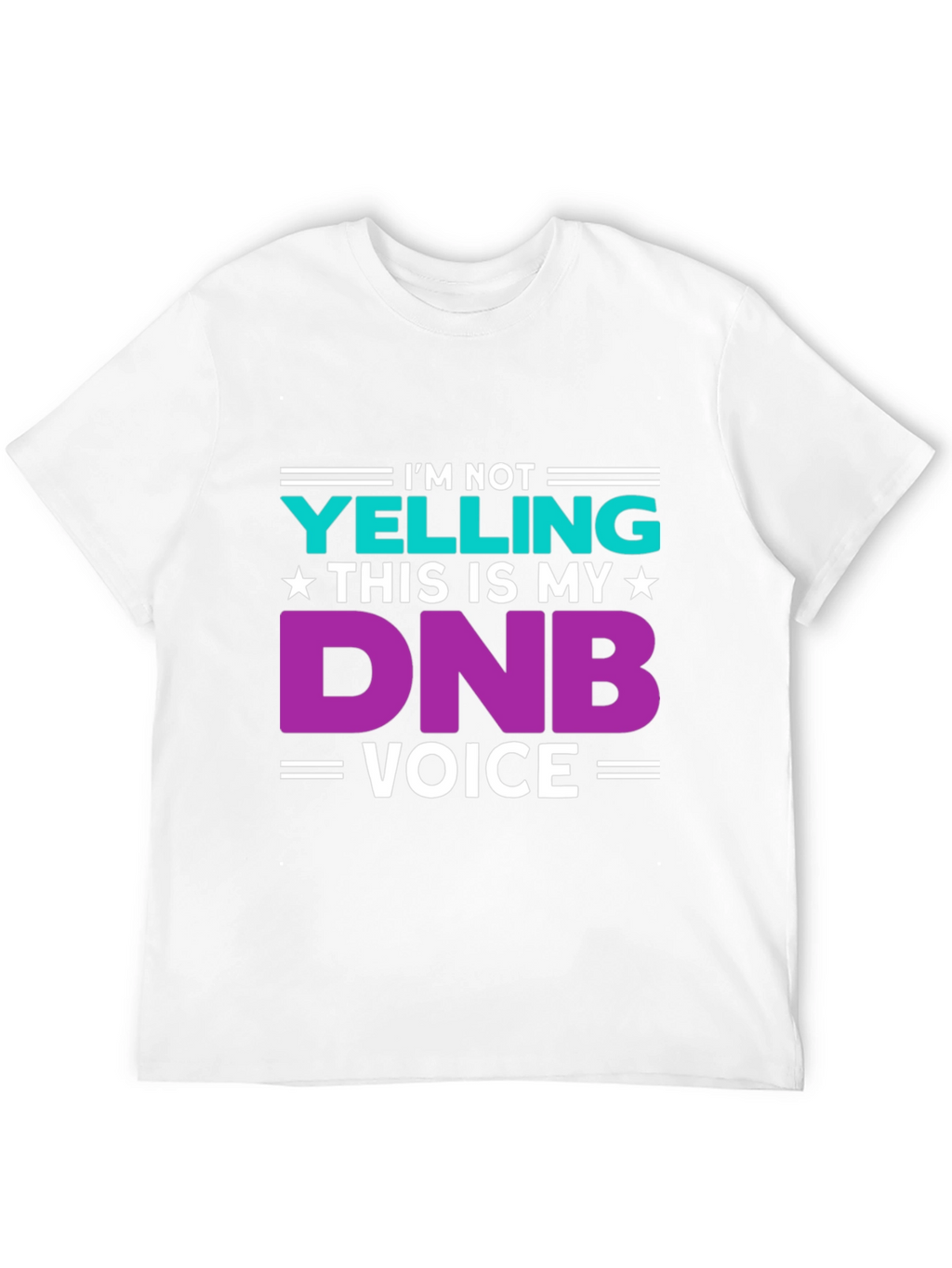 DNB Voice T-Shirt - Funny Rave Music Tee