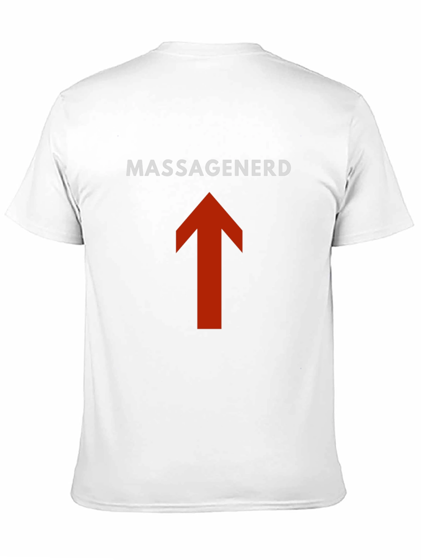 MassageNerd Arrow Black T-Shirt