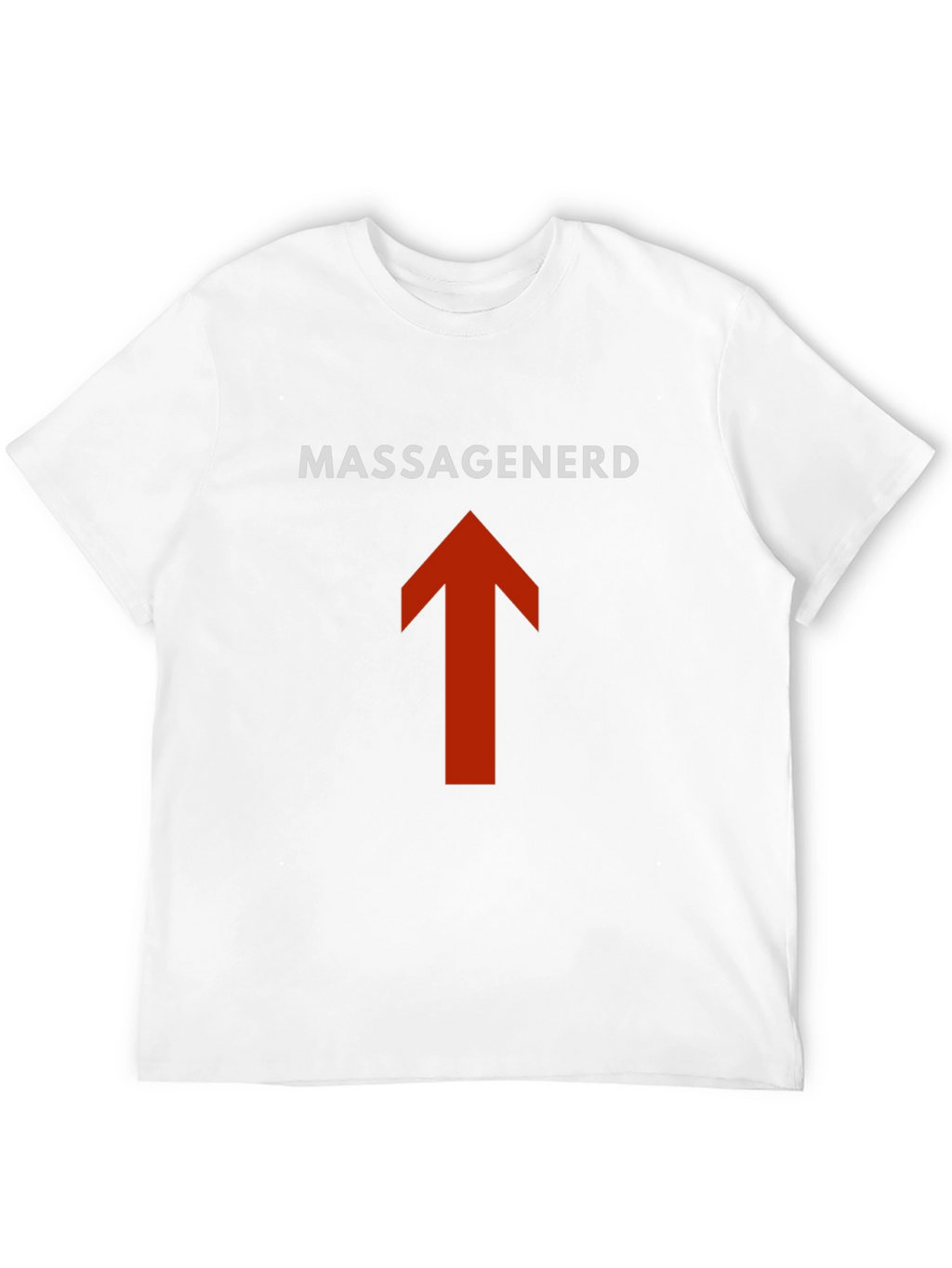 MassageNerd Arrow Black T-Shirt