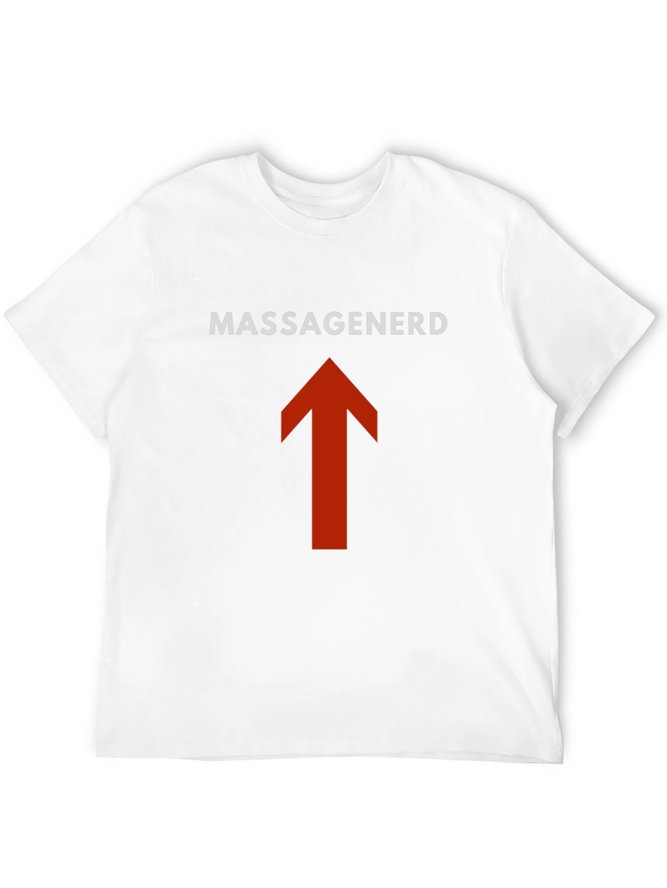 MassageNerd Arrow Black T-Shirt