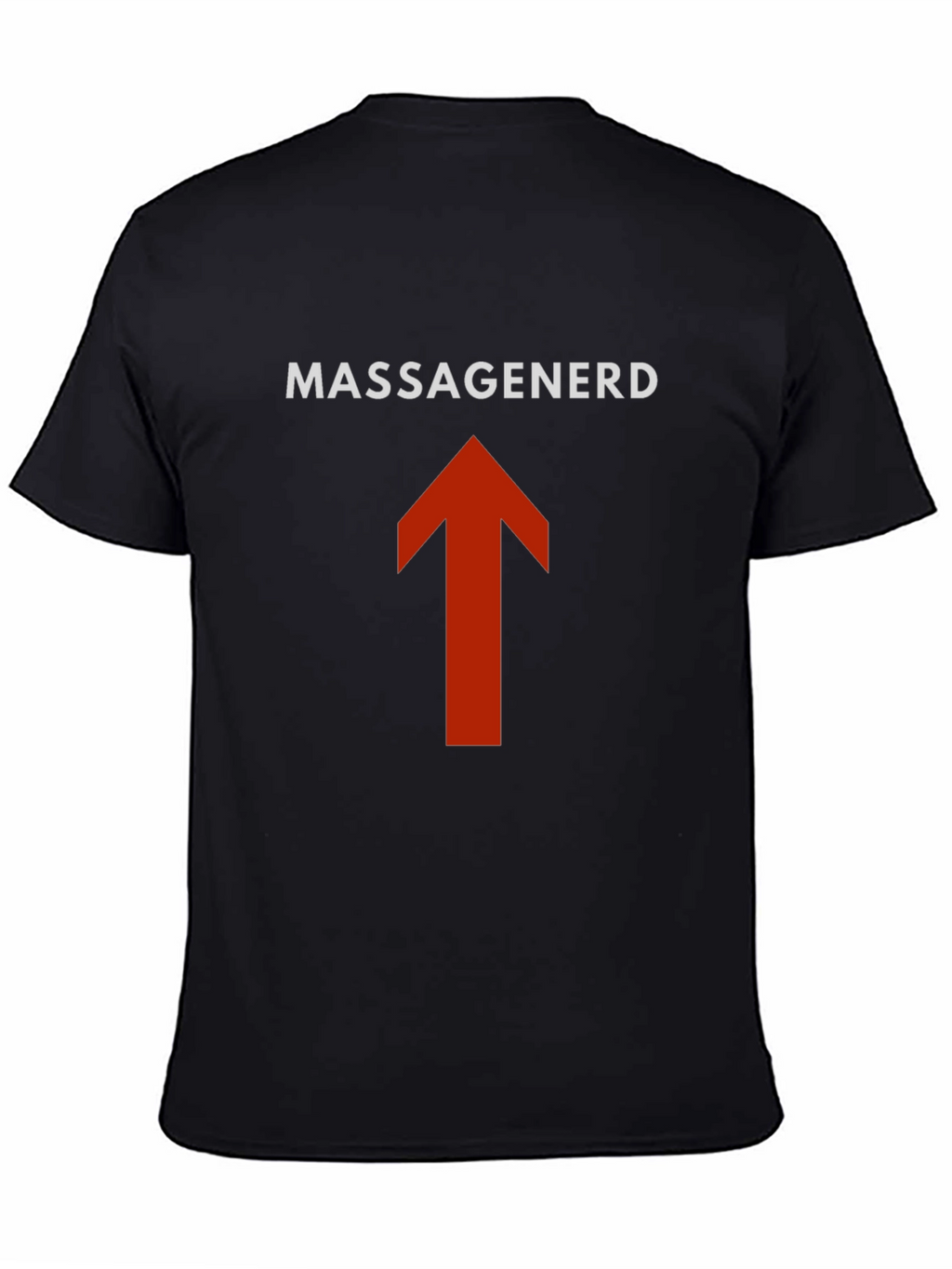 MassageNerd Arrow Black T-Shirt