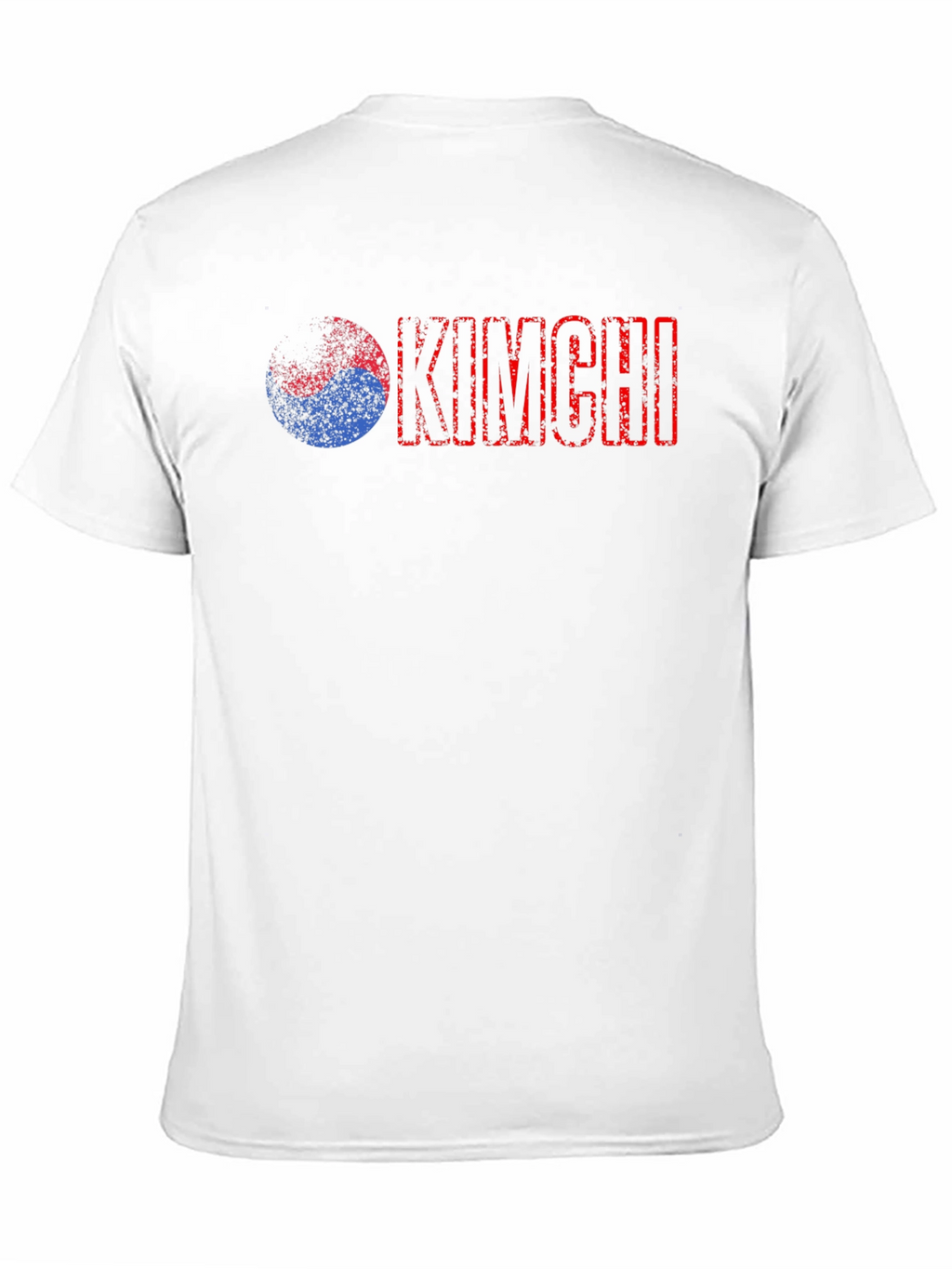 Kimchi Korean Flag Graphic T-Shirt