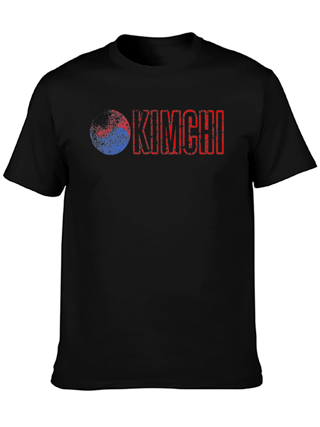 Kimchi Korean Flag Graphic T-Shirt