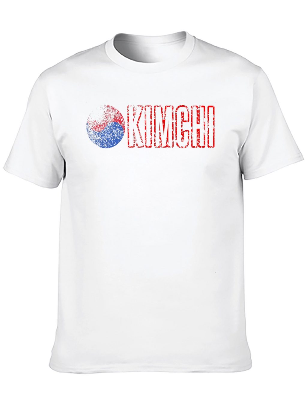 Kimchi Korean Flag Graphic T-Shirt