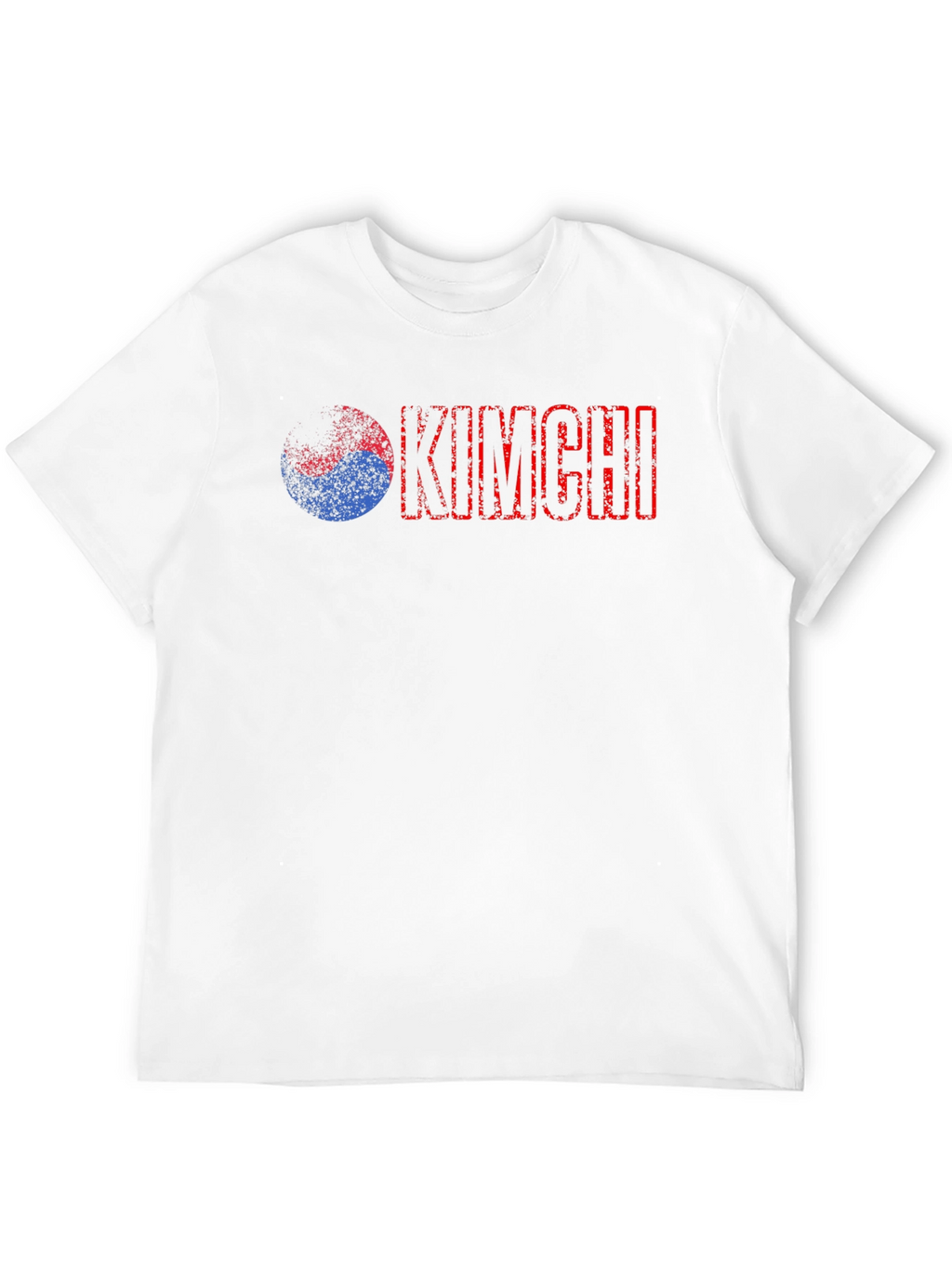 Kimchi Korean Flag Graphic T-Shirt
