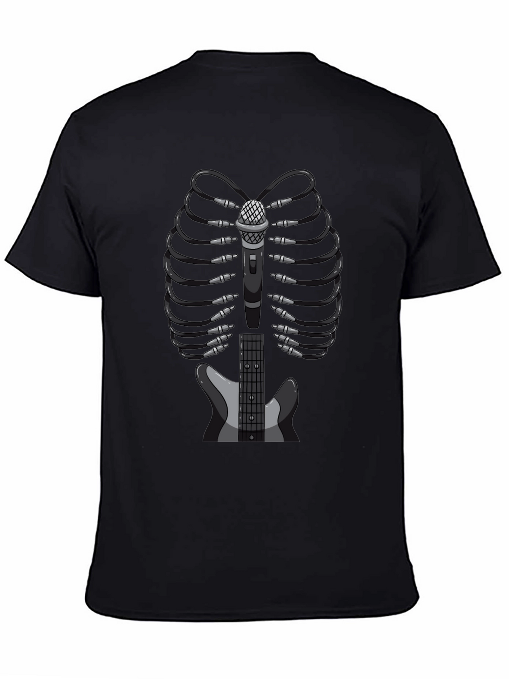 Music Lovers Skeleton T-Shirt