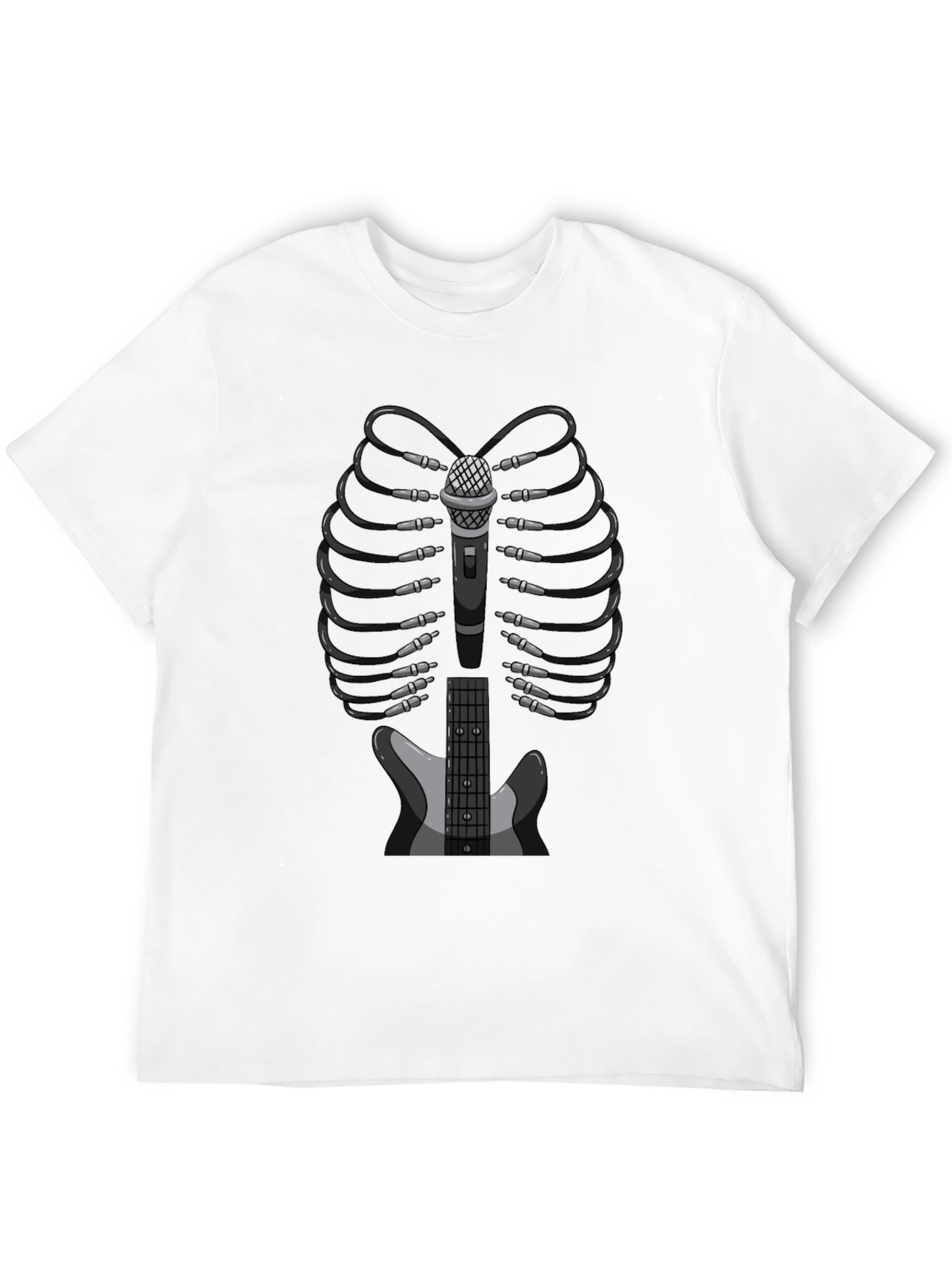Music Lovers Skeleton T-Shirt