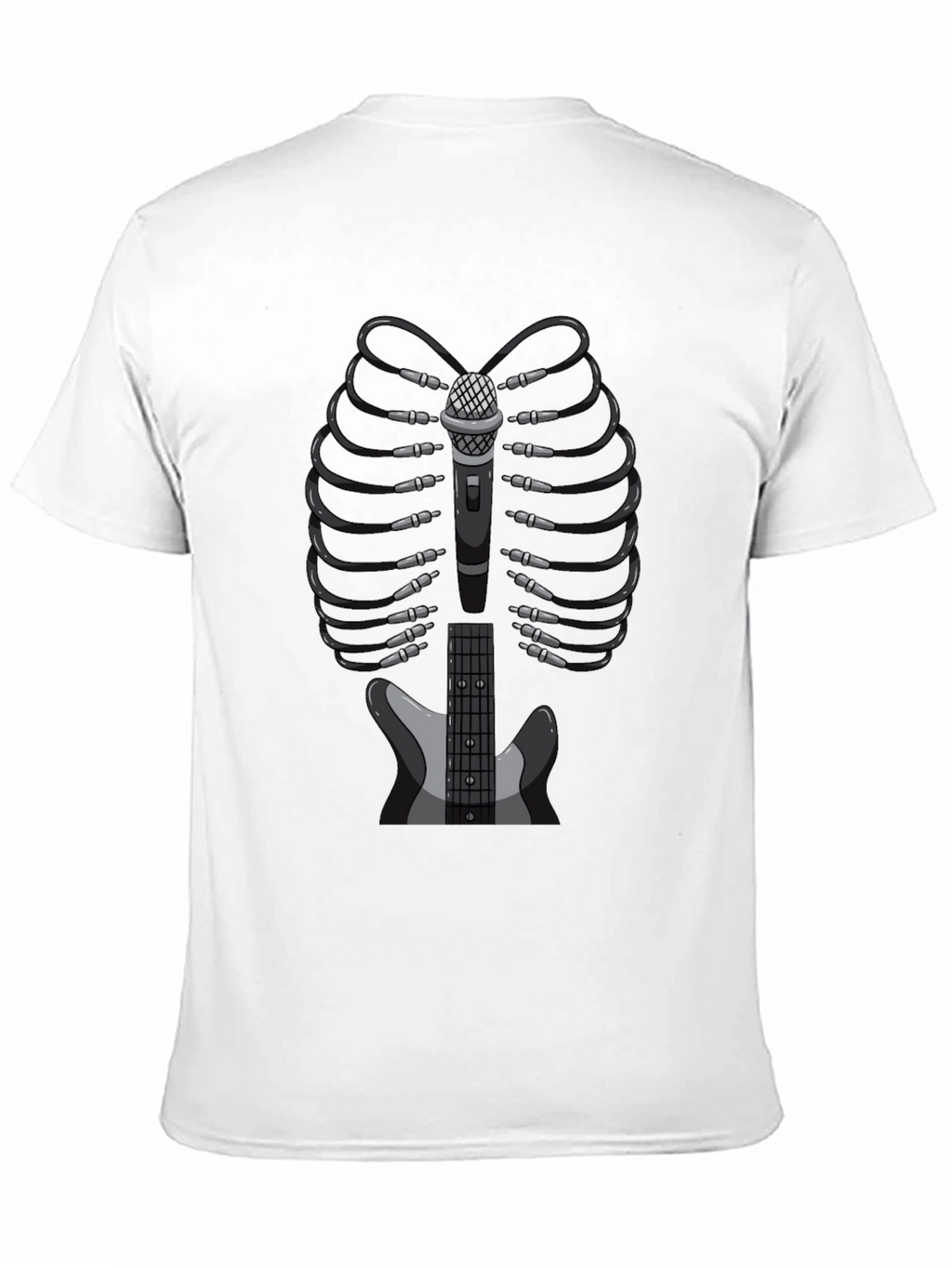 Music Lovers Skeleton T-Shirt