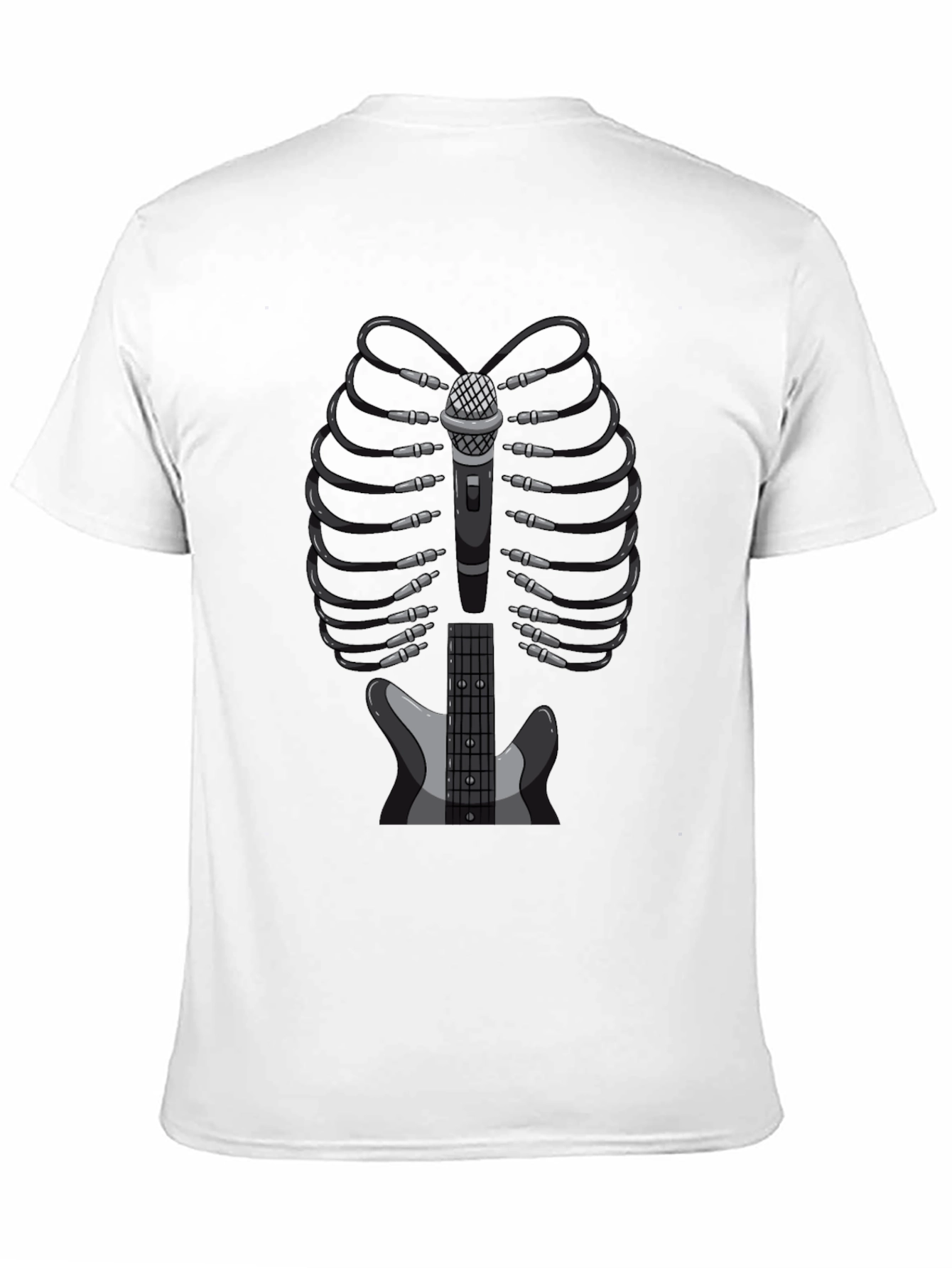Music Lovers Skeleton T-Shirt