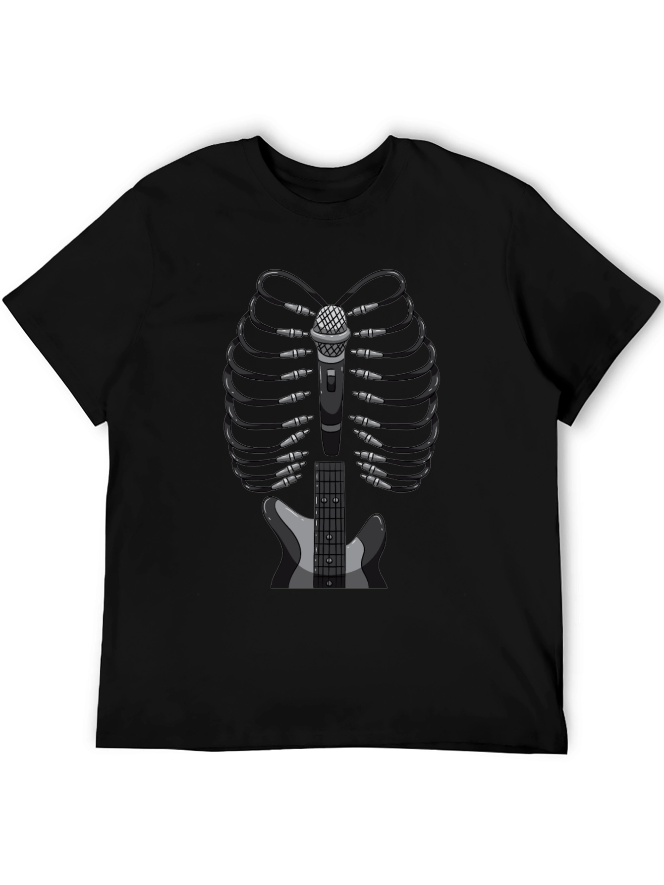 Music Lovers Skeleton T-Shirt
